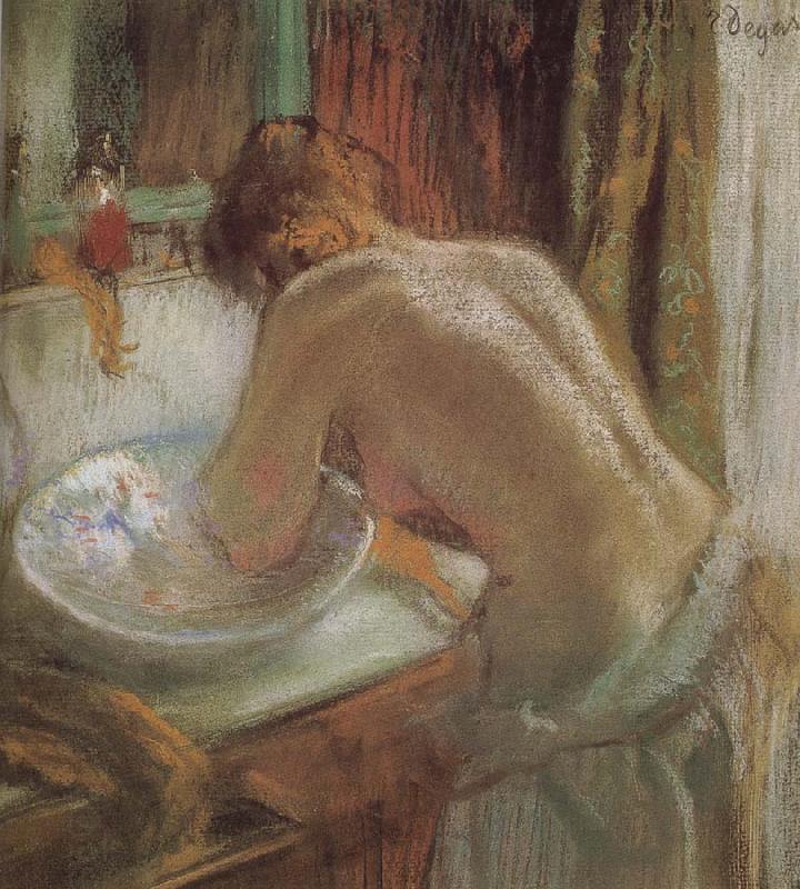 Edgar Degas Bathroom China oil painting art